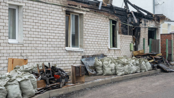 Professional Soot Cleanup technician working in Federal Way, WA